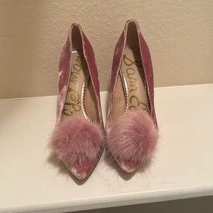 Sam Edelman velvet heels